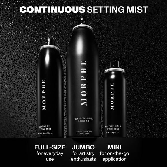 Morphe Mini Continuous Setting Mist - Picture 6 of 9